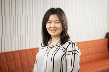 Qi Zhang in the Portland Center